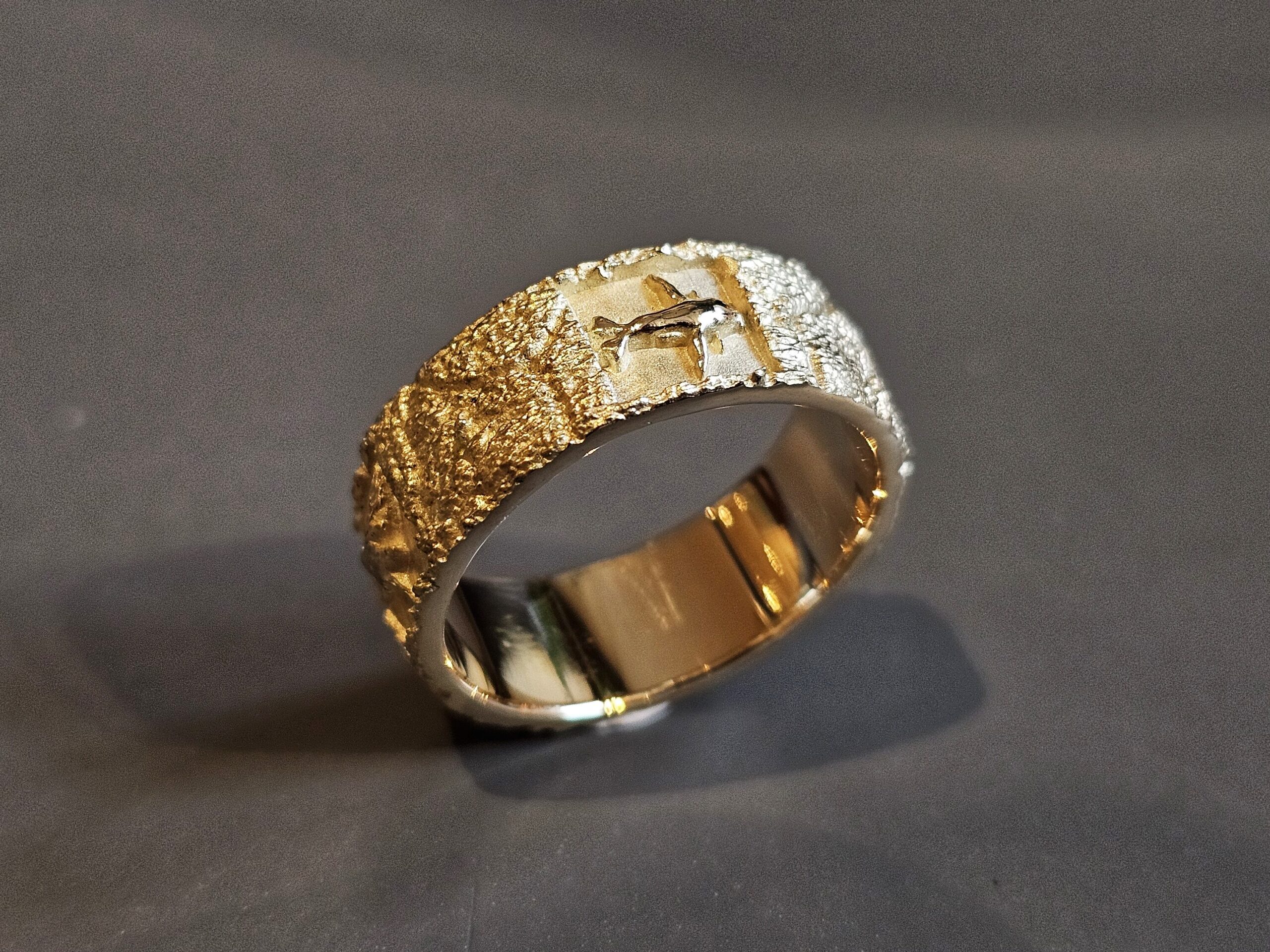 Avatar Geelgouwen Ring Symbolen Goud